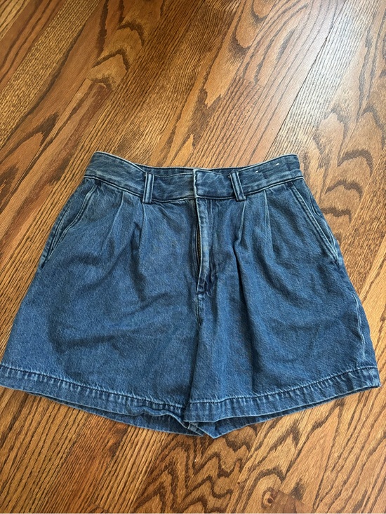 Madewell Pants - Madewell Harlow super wide leg jean short